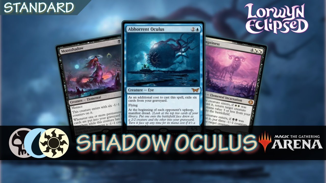 ⚪🔵⚫  Moonshadow Oculus | Standard MTG Arena ECL