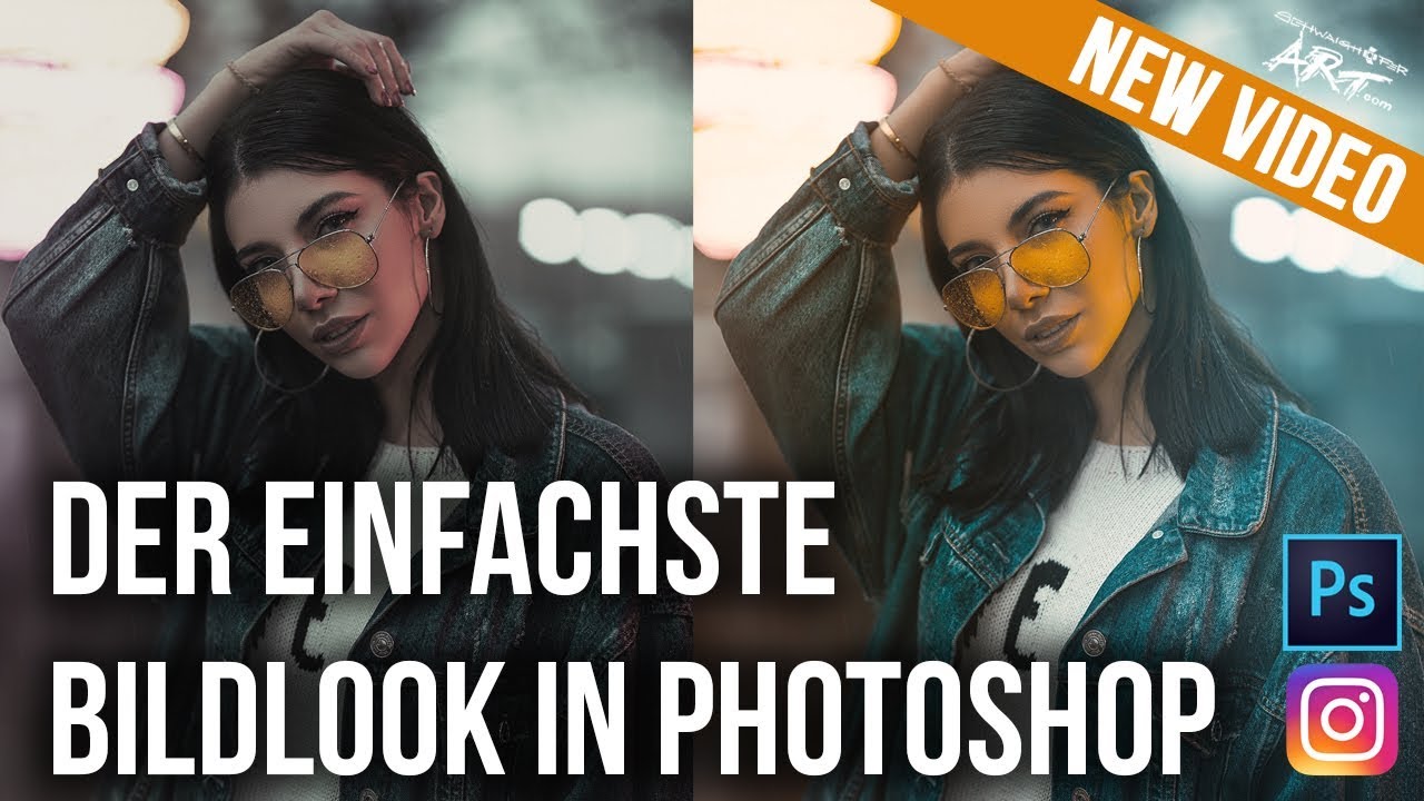 Der einfachste Bildlook in Photoshop
