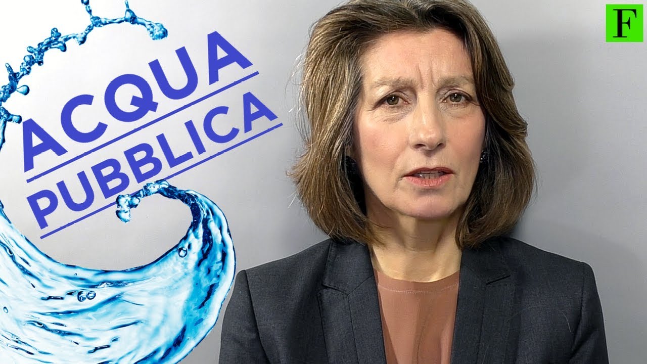 Acqua pubblica: legge M5S, un salto indietro di 20 anni