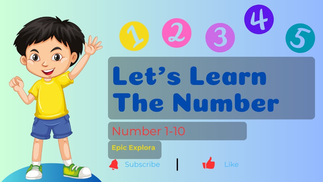Learn Numbers from 1 to 10! | Fun Counting Adventure for Kids