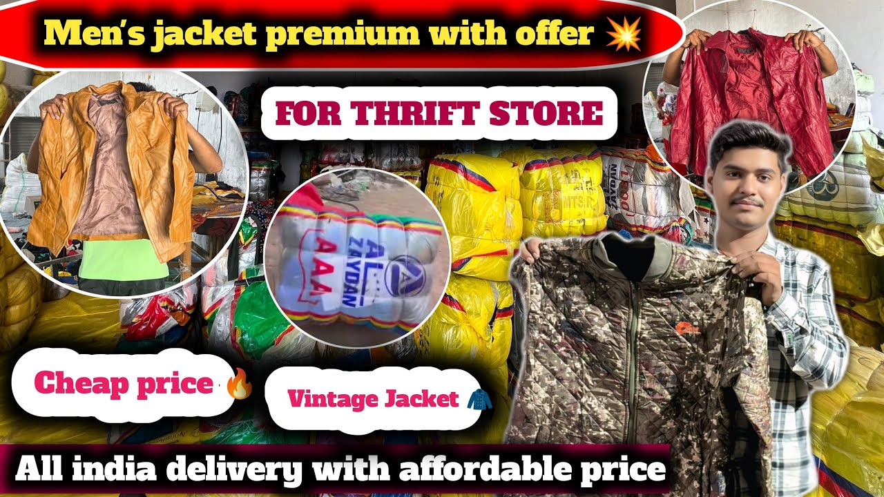 Mens Branded Jackets💥Lowest Price|Start Your Own Thrift Store|Surplus Cloth Wholesale#thriftclothes 