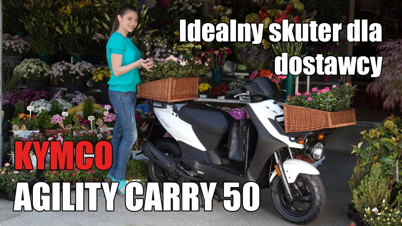 KYMCO Agility Carry 50 - przedstawienie modelu