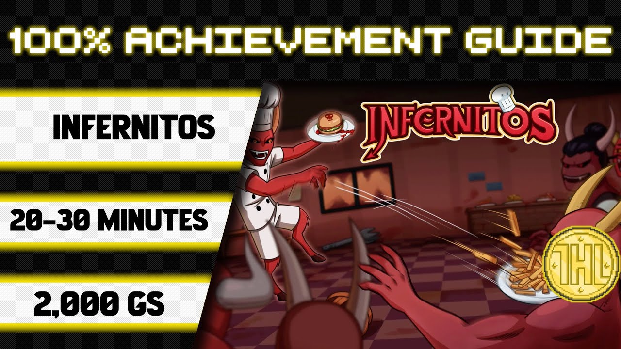 Infernitos 100% Achievement Walkthrough (Xbox/Windows Stack) * 2000GS in 20-30 Minutes *