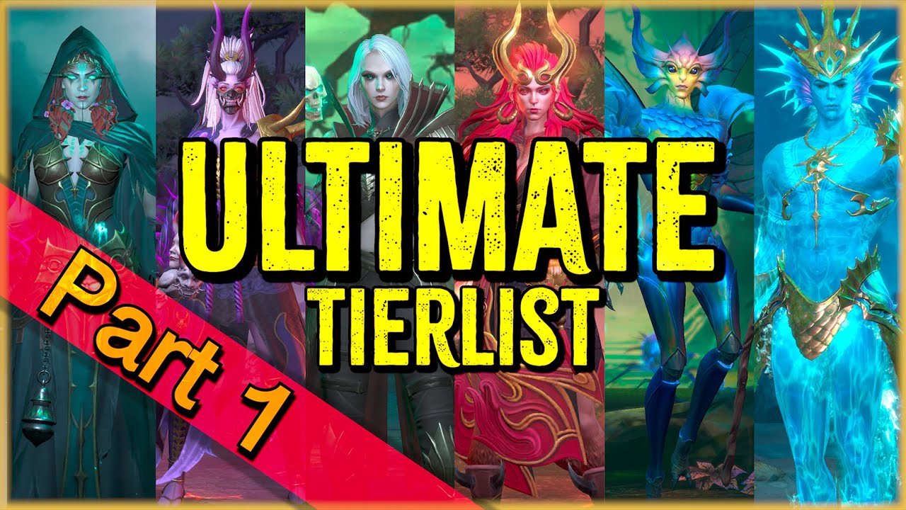 ULTIMATE Tierlist 2025 (PART 1) | Bloodline: Heroes of Lithas | Champion Tierlist