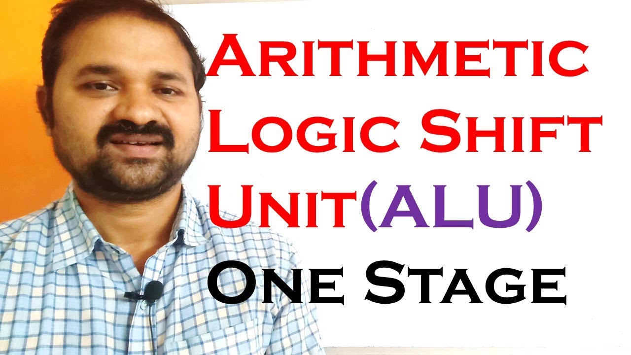 Arithmetic Logic Shift Unit ||ALU ||  One Stage Of Arithmetic Logic Shift Unit|Computer Organization