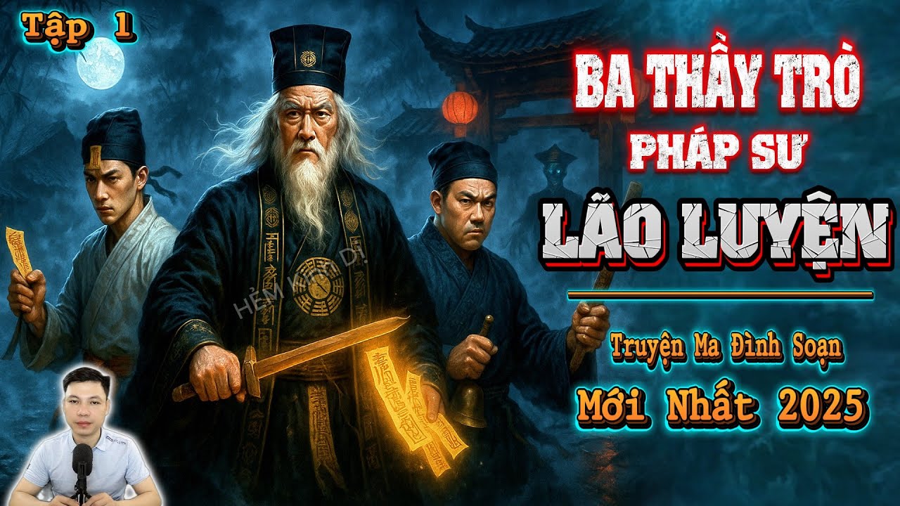 Ba Thầy Trò Pháp Sư Lão Luyện [Tập 1] - Truyện Ma Đình Soạn Mới nhất 2025