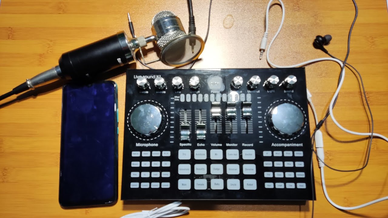 TUTORIAL_Sound card Live sound K1_part 1