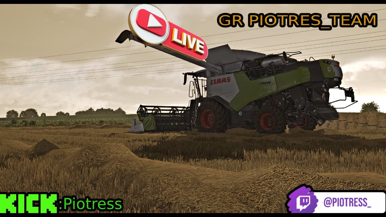 🔴 PIOTRES-TEAM OGARNIAMY NOWEGO PGR FS25 |NAJWIEKSZY PGR NA POLSKIE MASZYNY|🔴1ZŁ=3MIN❤️