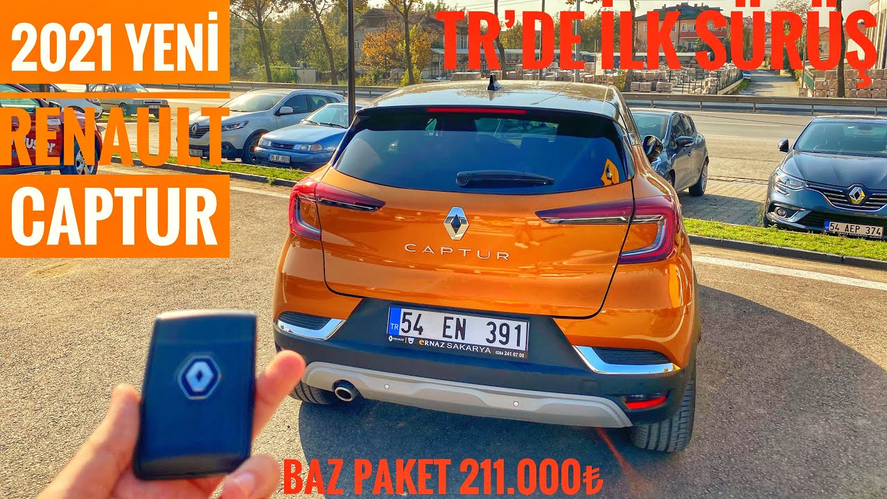 2008 DEN DAHA İYİ Mİ ? | 2021 YENİ RENAULT CAPTUR | BOL GAZLAMALI TEST SÜRÜŞÜ | 1.3 TCE 155HP EDC