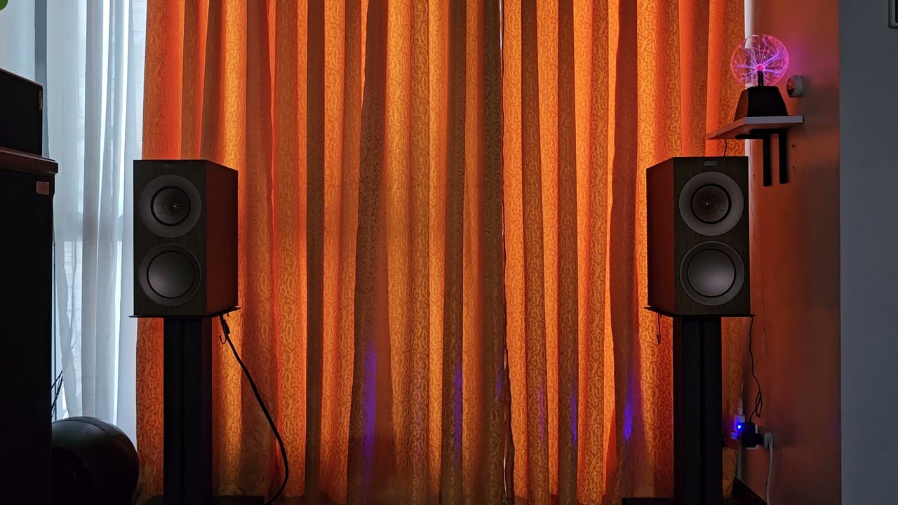 KEF R3 speakers. Make Us Stronger