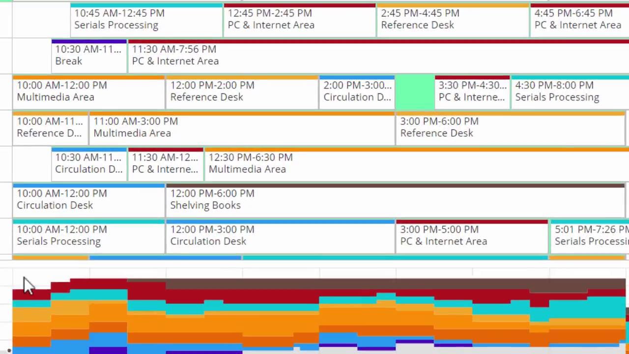 Library Staff Scheduling Software
