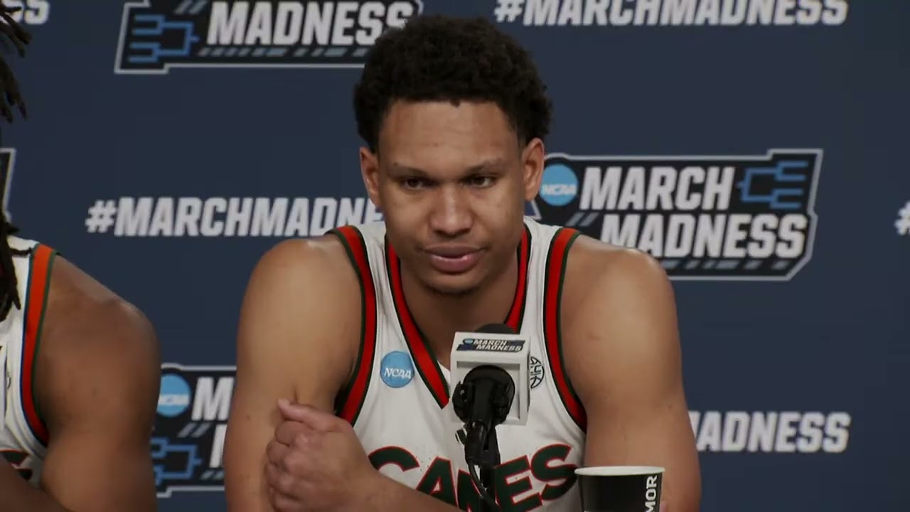 Miami Postgame Press Conference (2026 Men's First Round)