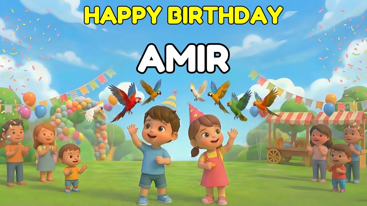 Happy Birthday Amir! 👑