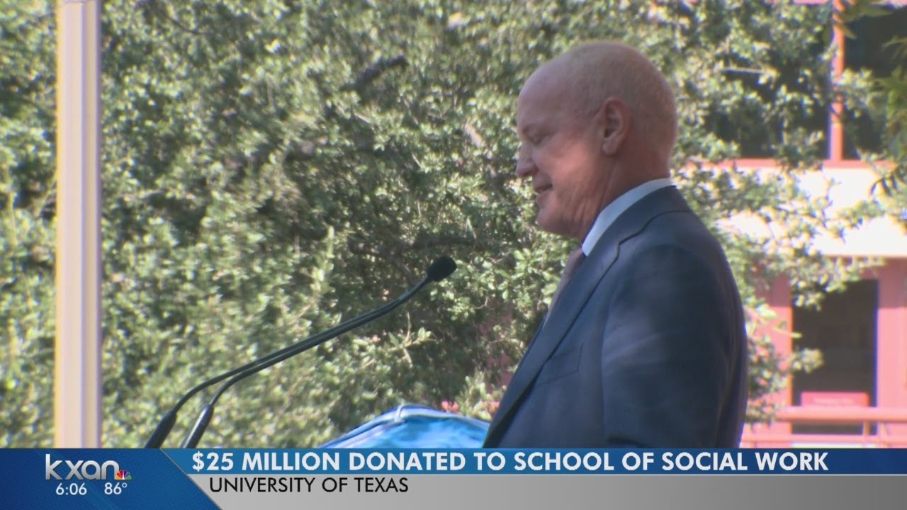 UT regent, telecom pioneer gifts $25 million to School of Social Work