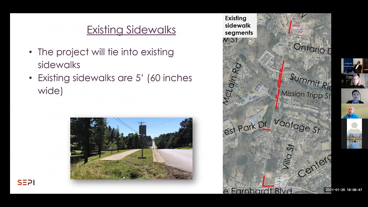 Little Texas Sidewalk Public Meeting
