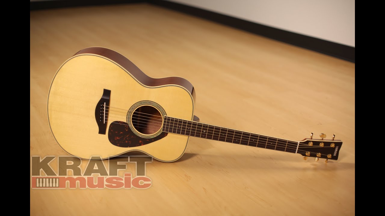 Yamaha LS6 ARE Handcrafted Acoustic Guitar Demo