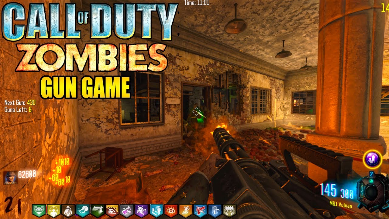 GUN GAME on Verruckt Goes SO HARD! (Black Ops 3)