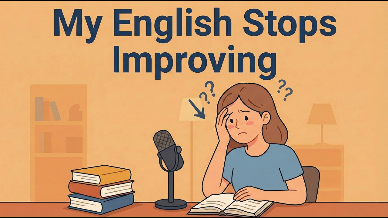 Feeling Stuck in English? Don’t Give Up! | How to Break the Plateau | English Podcast for Motivation