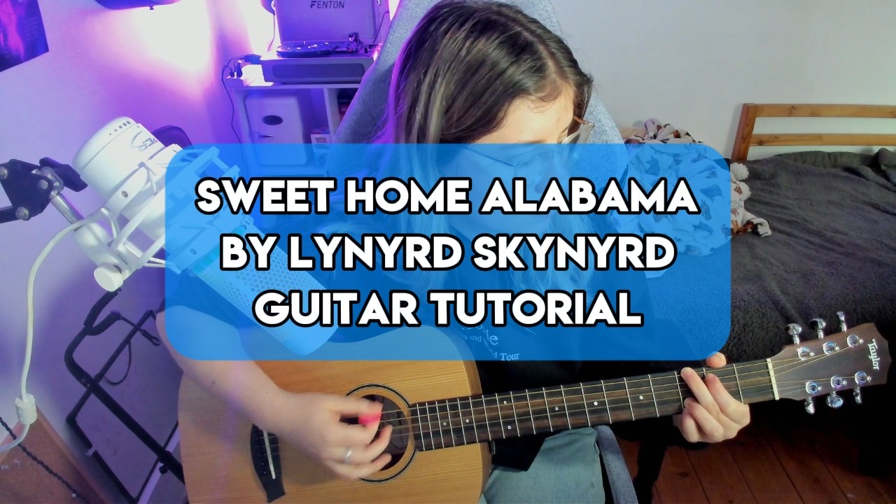 How To Play Sweet Home Alabama by Lynyrd Skynyrd on Guitar (Beginner Tutorial)