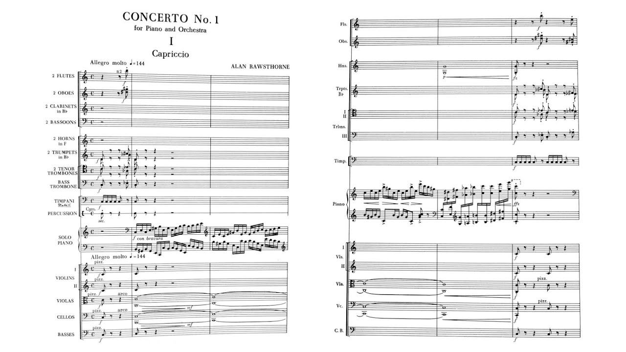 Alan Rawsthorne – Piano Concerto No.1