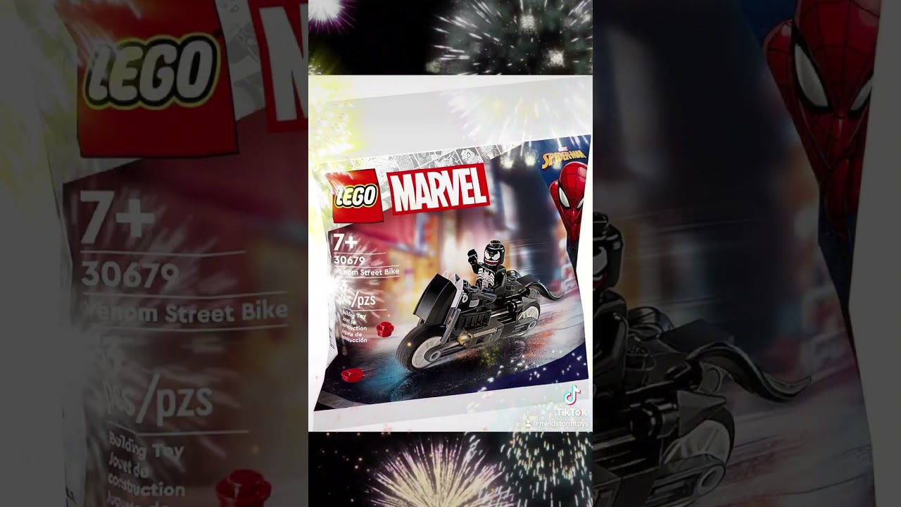 Lego Marvel Venom Street Bike 30679 Polybag #mindstormtoys #lego #marvel #venom