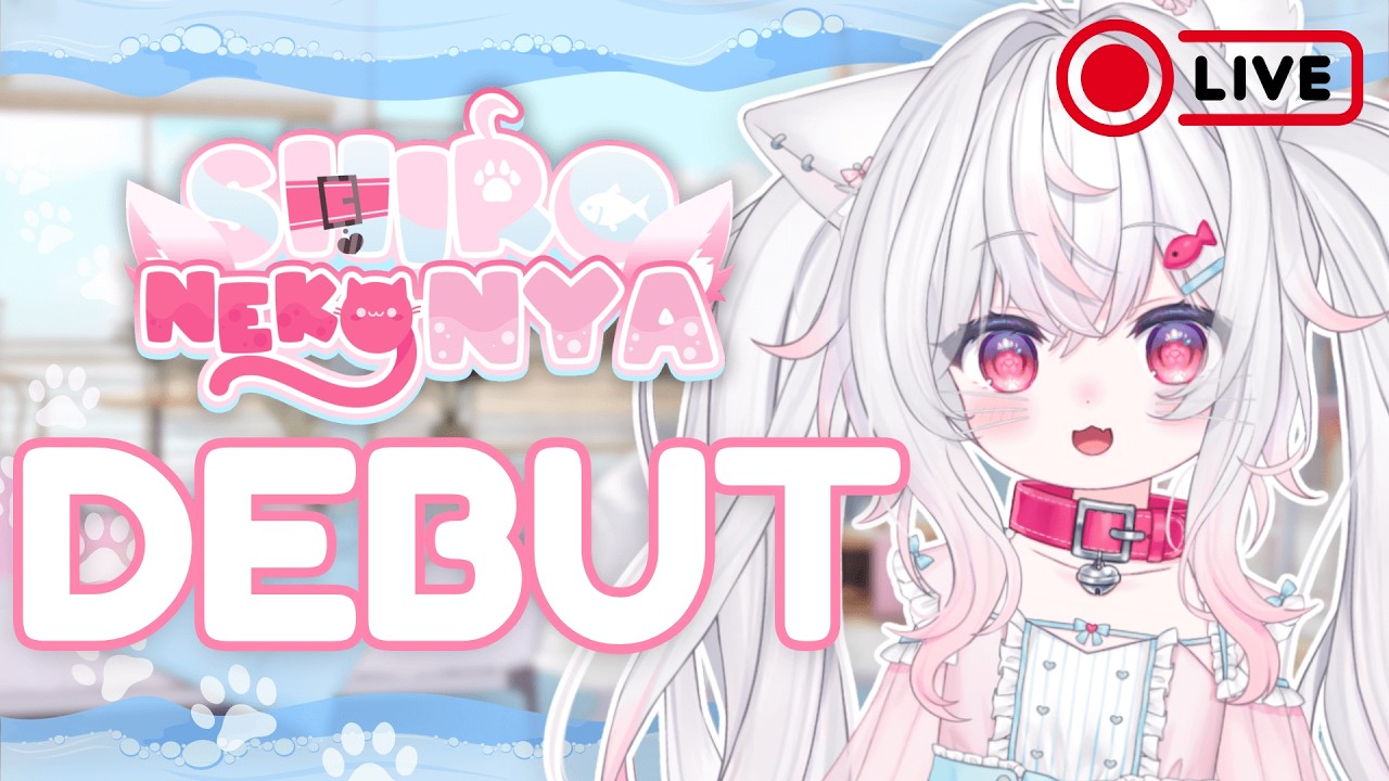 I'm ShiroNekoNya! [VTUBER DEBUT]