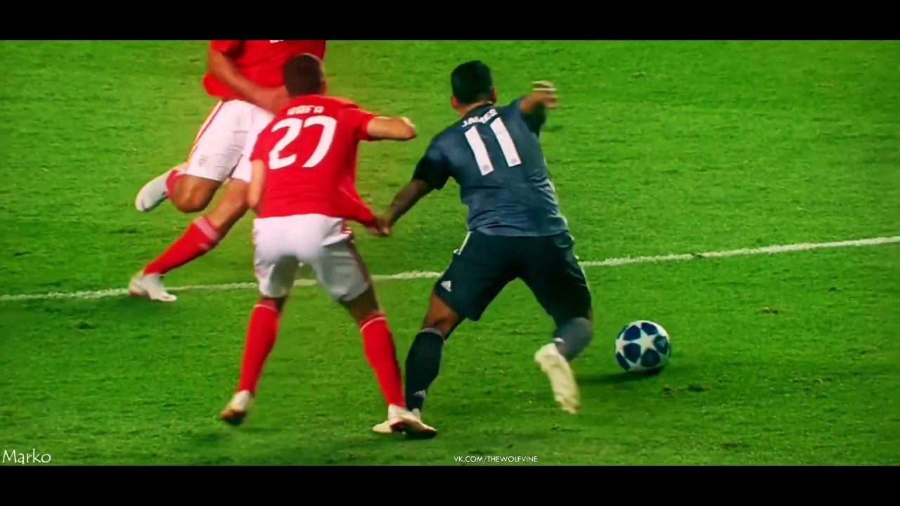 James Double Nutmeg Vs Benfica