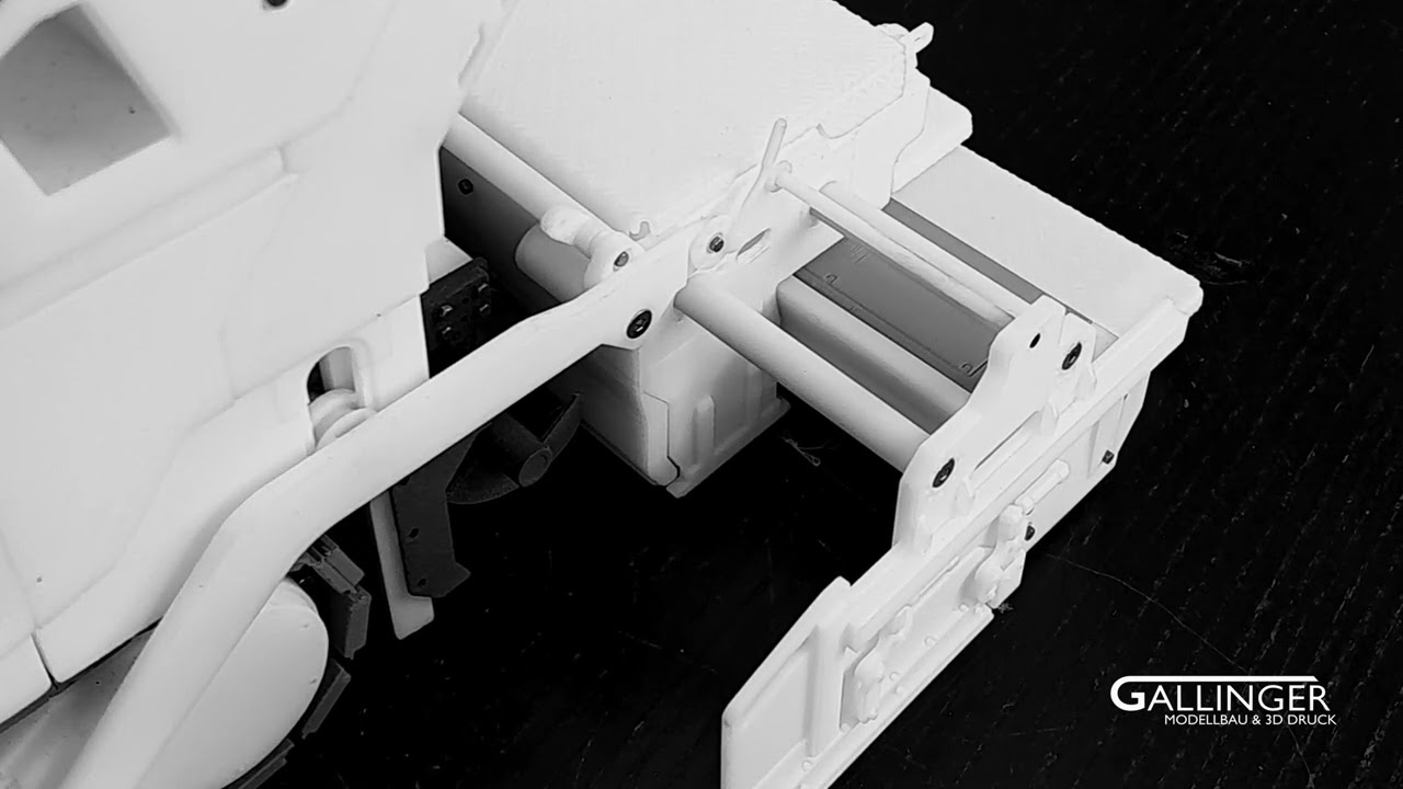 Modellbau Fahrbahn Fertiger - 3D Druck Datensatz - Gallinger Modellbau