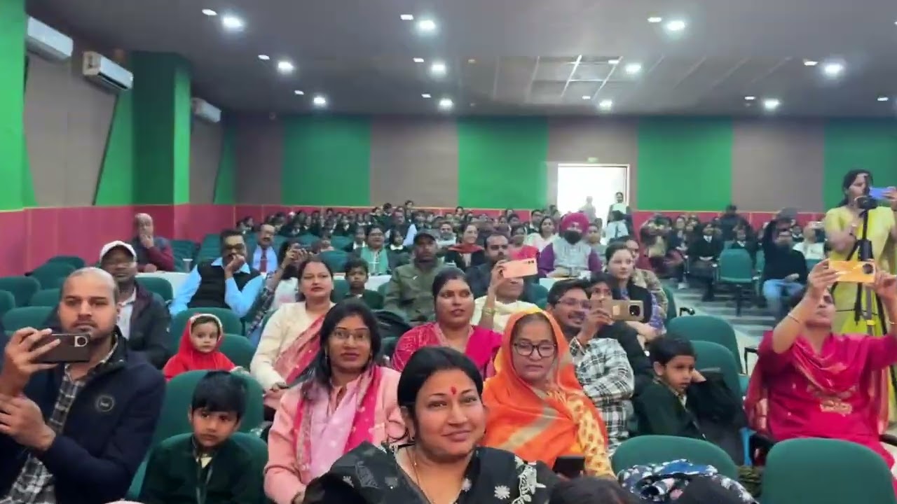Mothers Fathers Children Group Dance DPS Nigahi