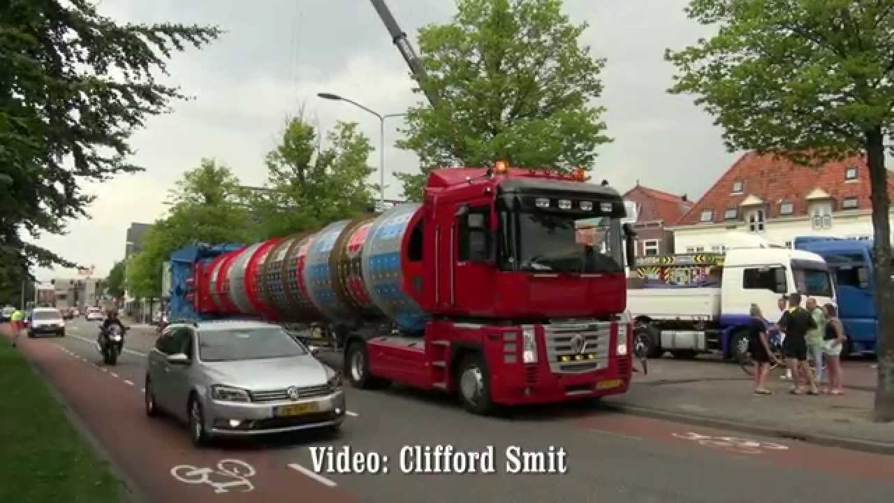 KMG Mission Space aankomst transporten kermis Hoorn