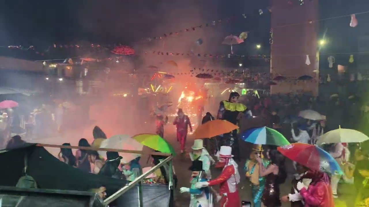 CARNAVAL SAN DIEGO CHICONCUAC. ORQUESTA TIBURÓN 🦈 HNOS RODRIGUEZ MORENO 