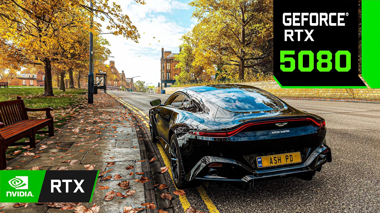 Forza Horizon 4 : RTX 5080 16GB Aston Martin Vantage ( 4K Max Settings Gameplay )