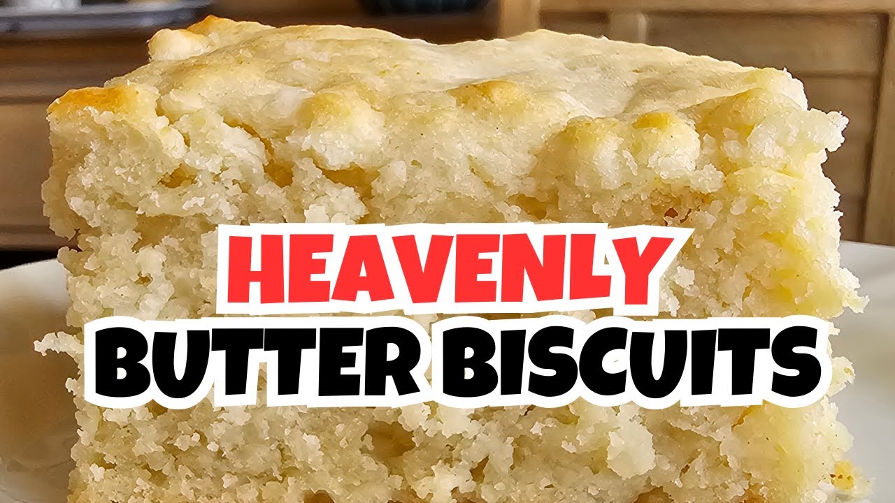 One Pan, Heavenly Butter Swim Biscuits: 6-ingredients!