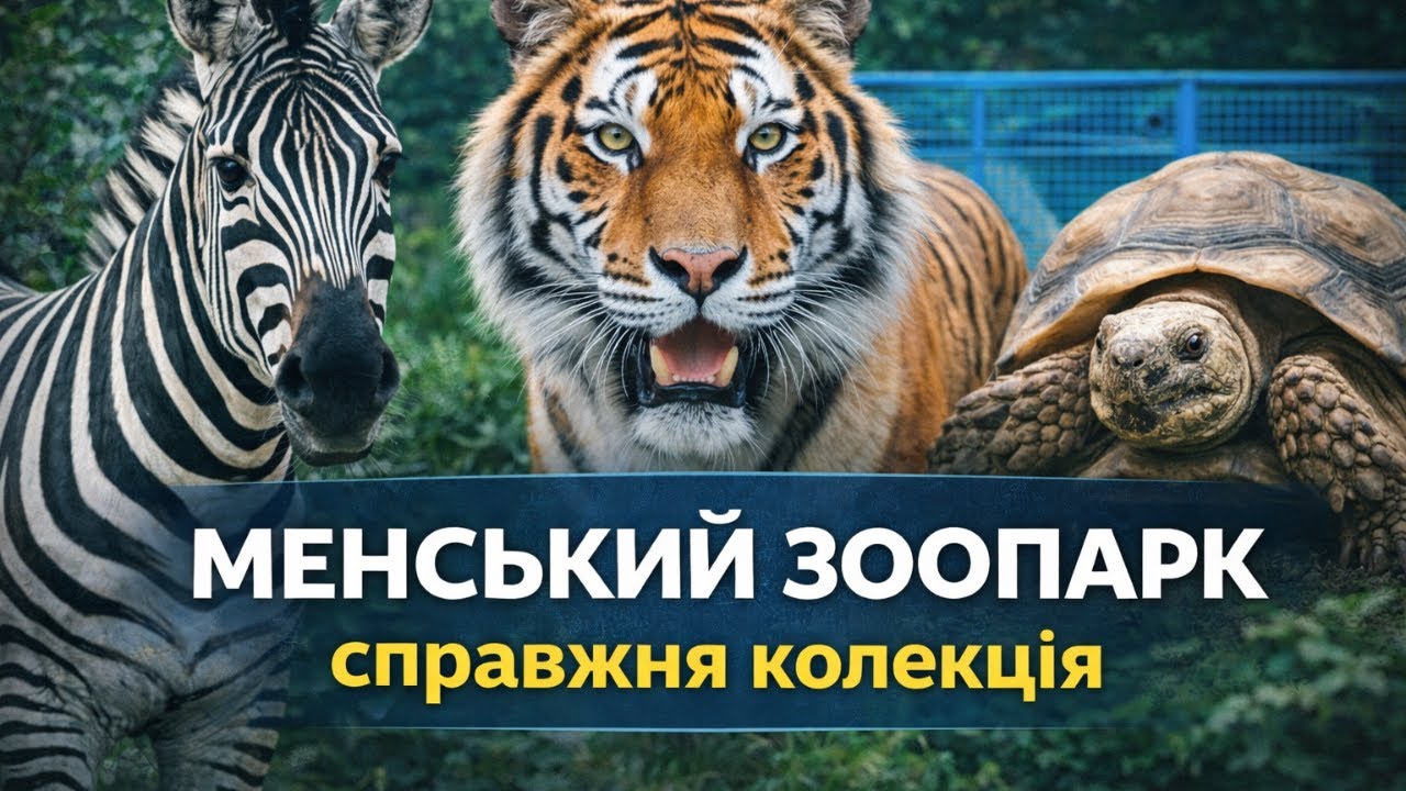 🦁🌿 Зоопарки України | Менський зоопарк (Чернігівщина)