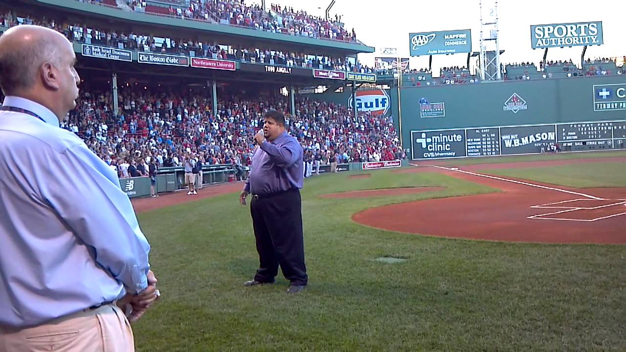 Todd Angilly, Fenway Park, 8/02/2012