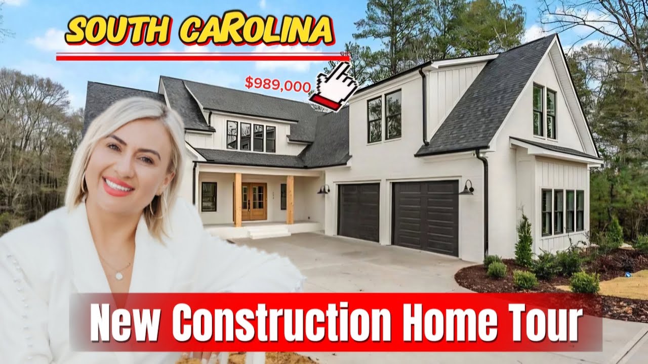 Stunning Brand New Construction in Anderson, SC | New Home Tour