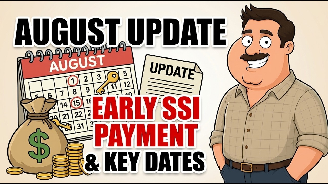Social Security Checks AUGUST 2026 Update - Early SSI Payment & Key Dates