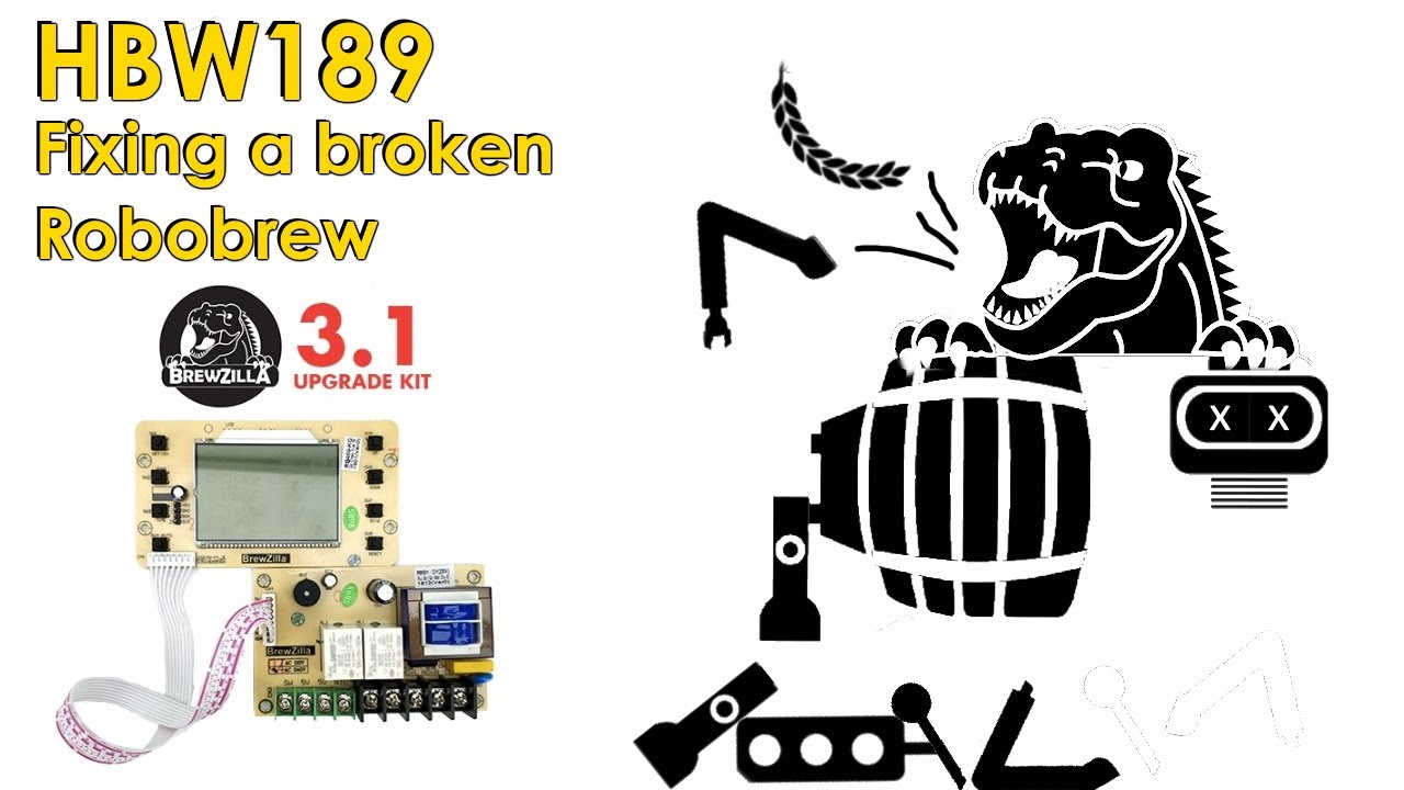HBW189 - Upgrading Robobrew v3 circuitboard
