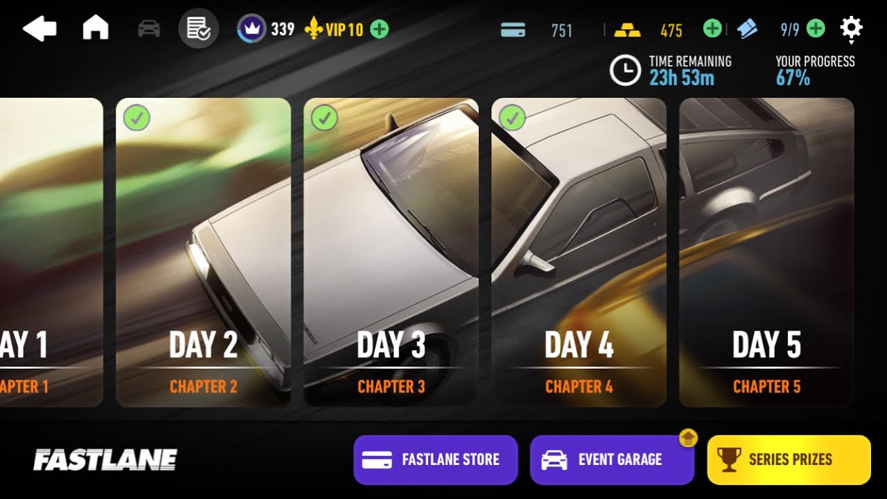 [Day 5] Fastlane - DeLorean DMC-12 walkthrough