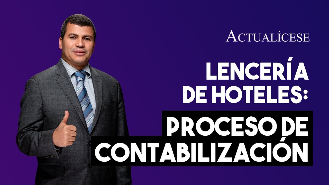 Contabilización del menaje y la lencería de hoteles