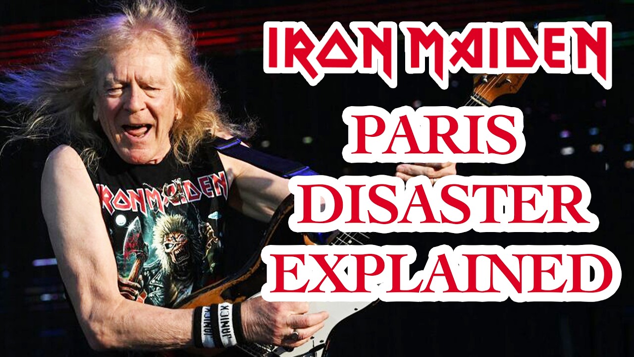 IT&rsquo;S A HUGE DEAL - IRON MAIDEN Show STOPPED FOR 1 HOUR In Paris