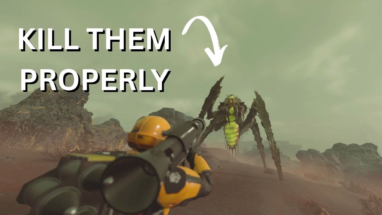How to PROPERLY Kill Bile Titans in Helldivers 2
