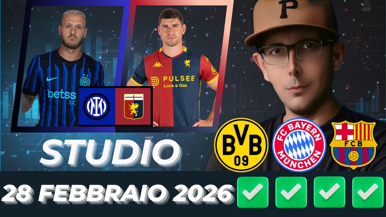 Analizzo Per Te Le Partite del 28 Febbraio 2026! OCCASIONI D'ORO!