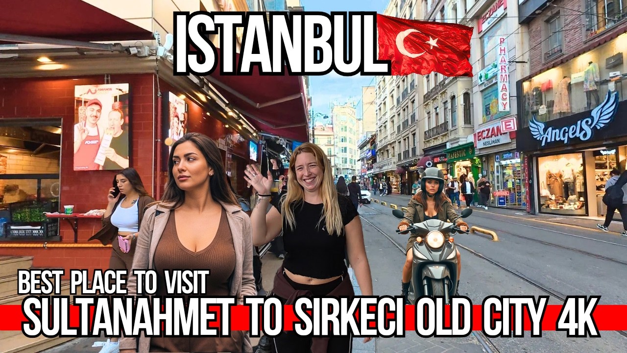 🇹🇷 Experience the Real Istanbul 4K | Old City Walking Tour 2025 | Markets, Cafes & Streets