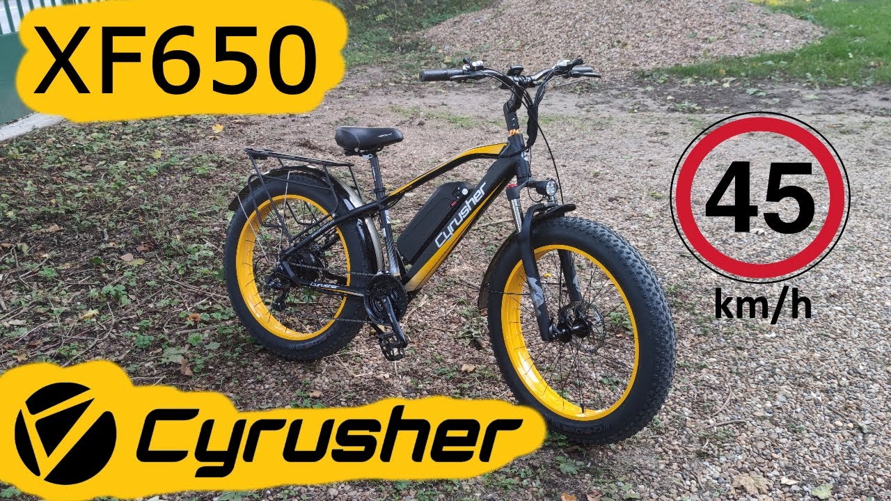 Cyrusher XF650 - un fatbike 1000w qui décoiffe !