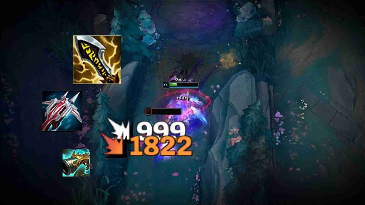 DARIUS URF: Hail of Blades + Crit Build = One Shots! 🔥💀