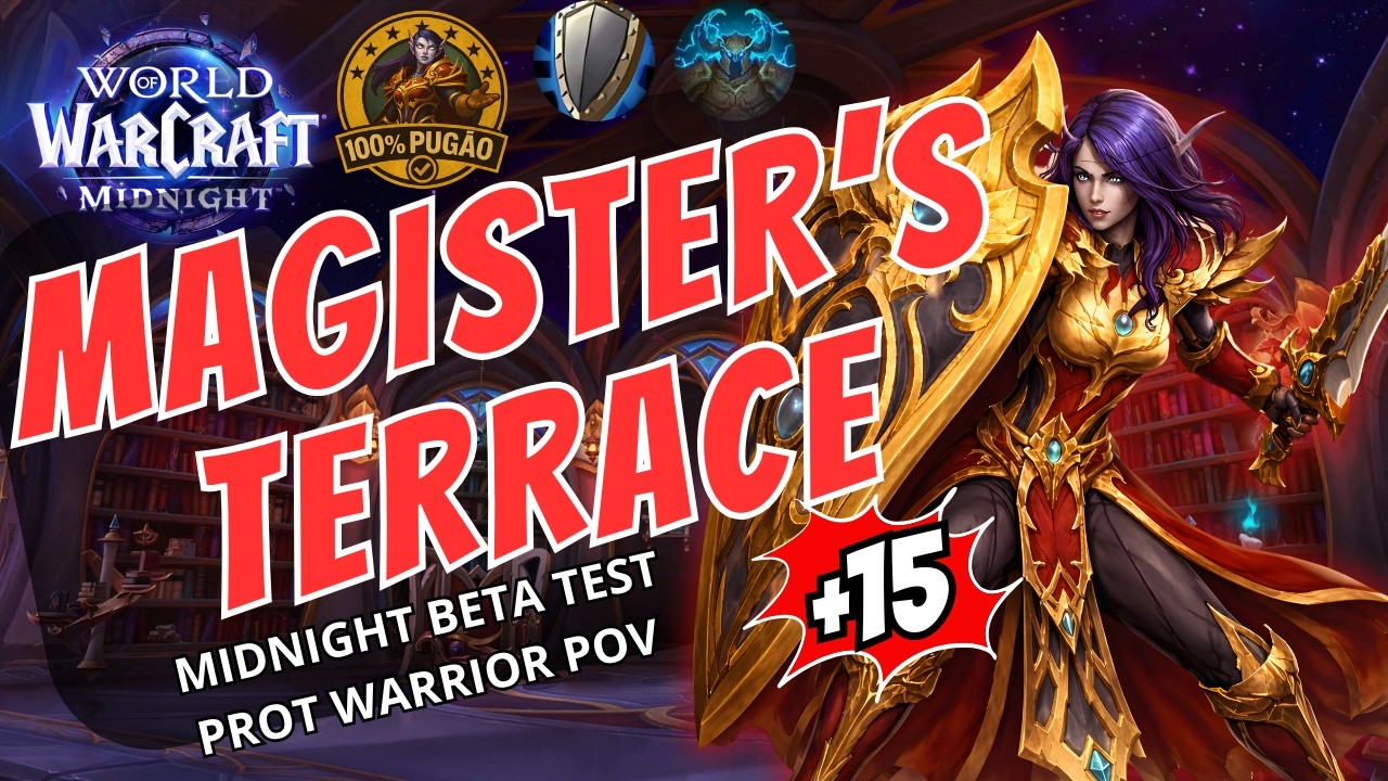 MAGISTERS' TERRACE +15 - MOUNTAIN THANE PROT WARRIOR POV - Midnight Beta Test
