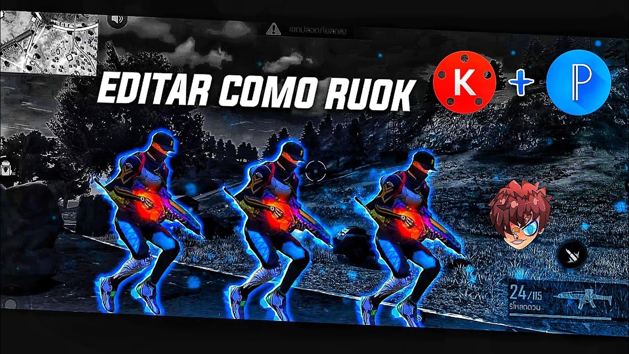 Como EDITAR un video de FREE FIRE igual que RUOK FF y AXE FF 2024