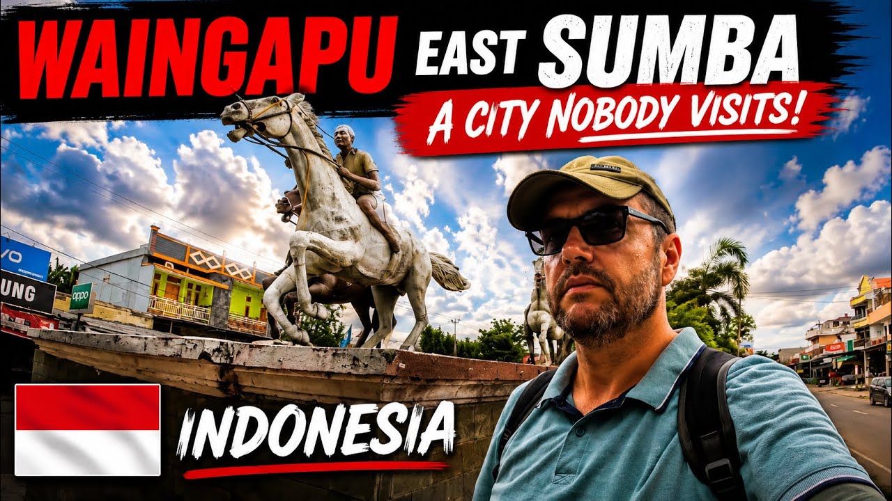 WAINGAPU CITY, SUMBA - a city nobody visits!