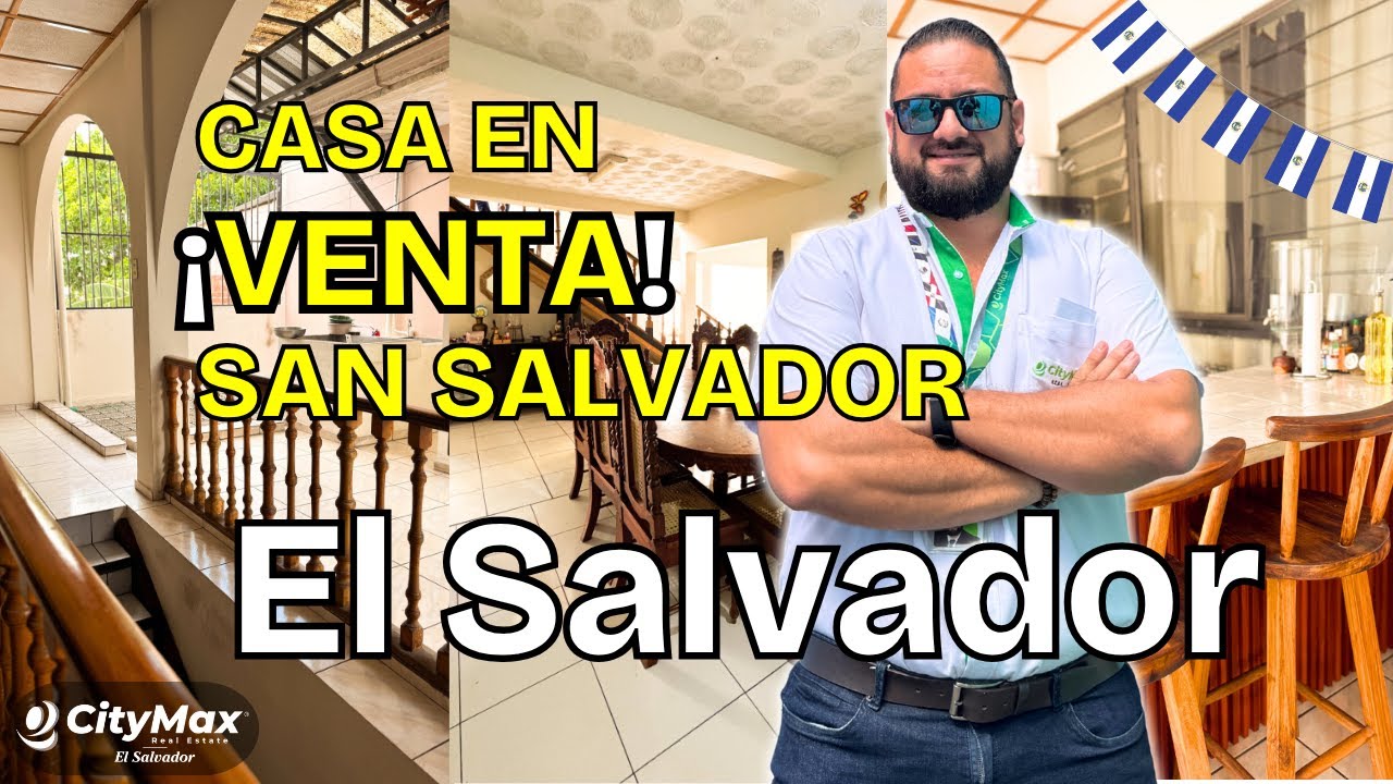 Enorme CASA EN VENTA DE 9 HABITACIONES EN San Salvador, EL SALVADOR, ¡Excelente zona! #elsalvador